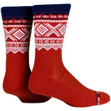 NVRLND Socks Marius Wool Red Crew