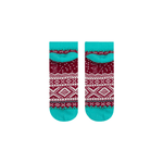 Marius Socks S/M Marius Pink/Aqua Low-Cut Socks