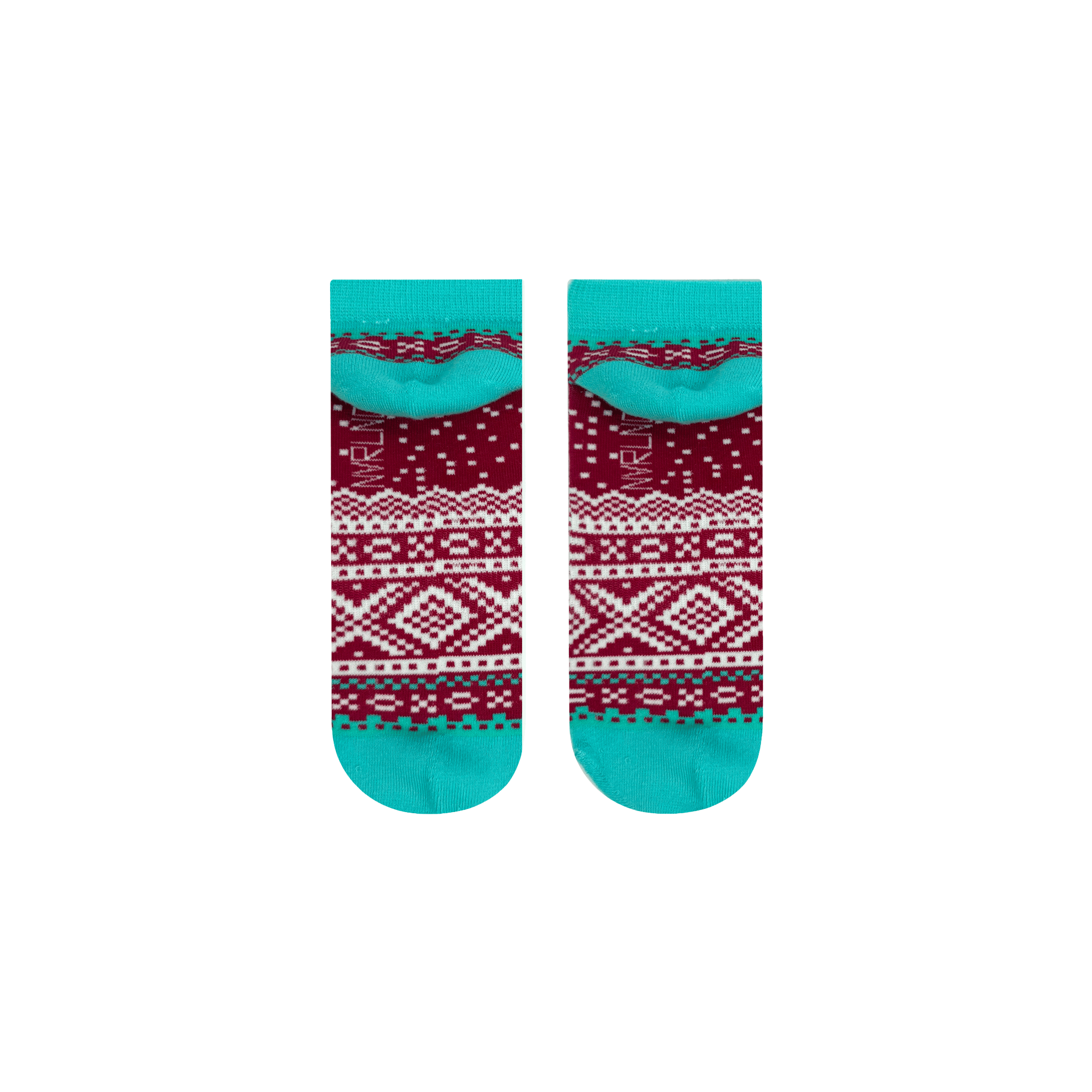 Marius Socks S/M Marius Pink/Aqua Low-Cut Socks
