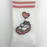 Moomin Socks Moomin Love Tennis Crew Socks