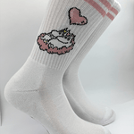 Moomin Socks Moomin Love Tennis Crew Socks