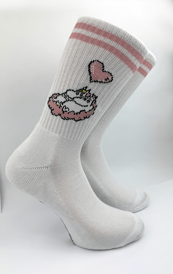 Moomin Socks Moomin Love Tennis Crew Socks