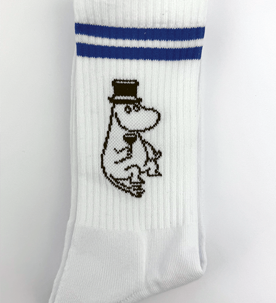 Moomin Socks Moomin Papa Tennis Crew Socks
