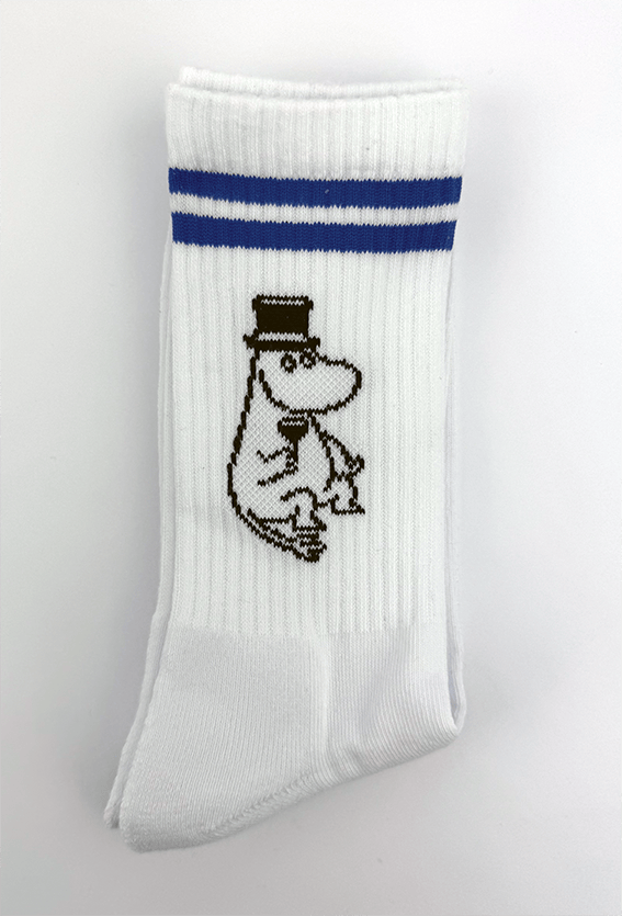 Moomin Socks Moomin Papa Tennis Crew Socks