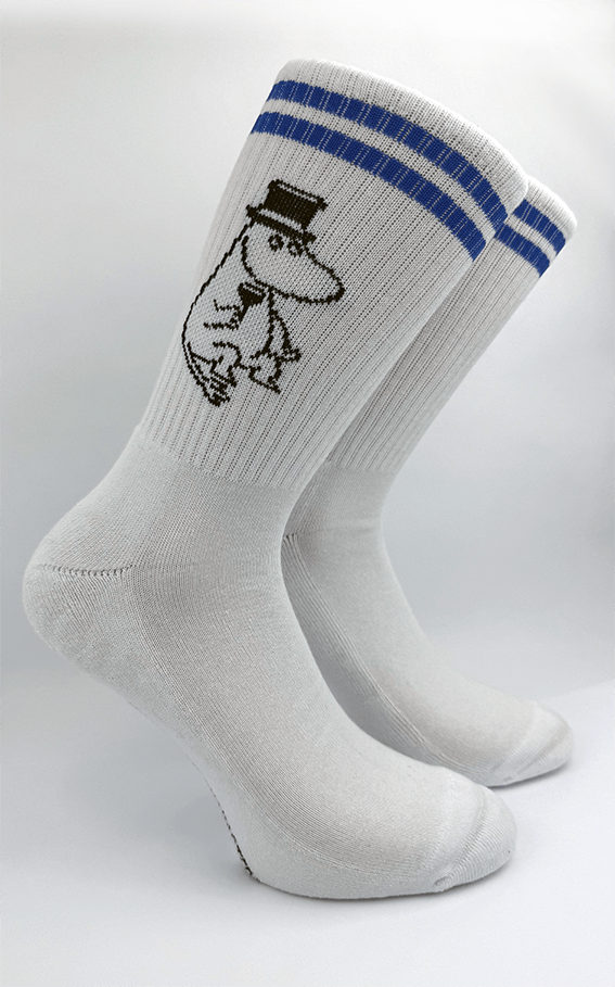 Moomin Socks Moomin Papa Tennis Crew Socks
