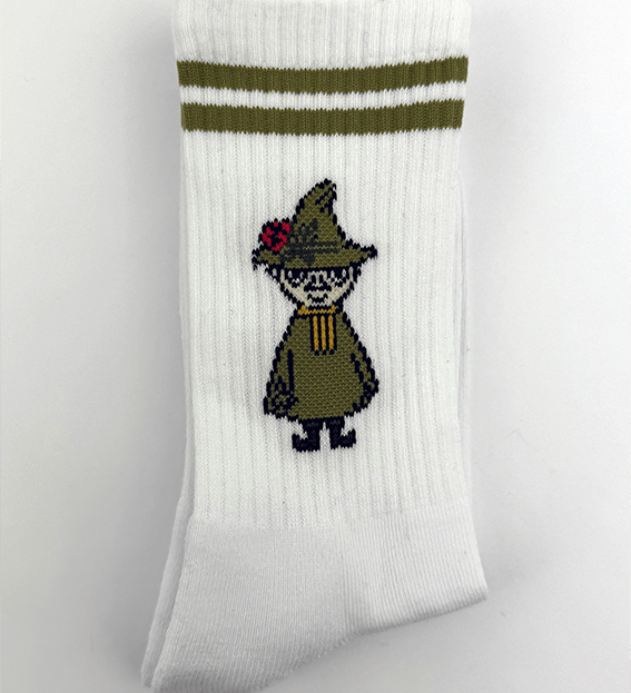 Moomin Socks Moomin Snufkin Tennis Crew Socks