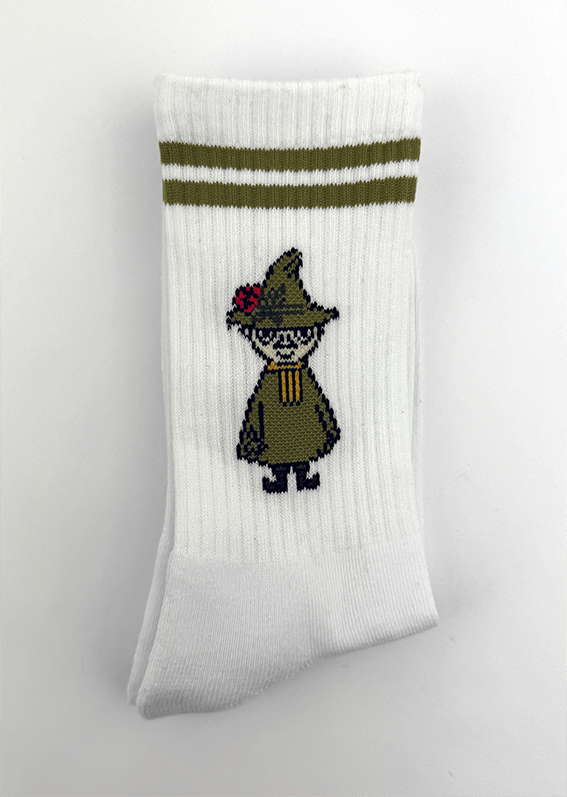 Moomin Socks Moomin Snufkin Tennis Crew Socks