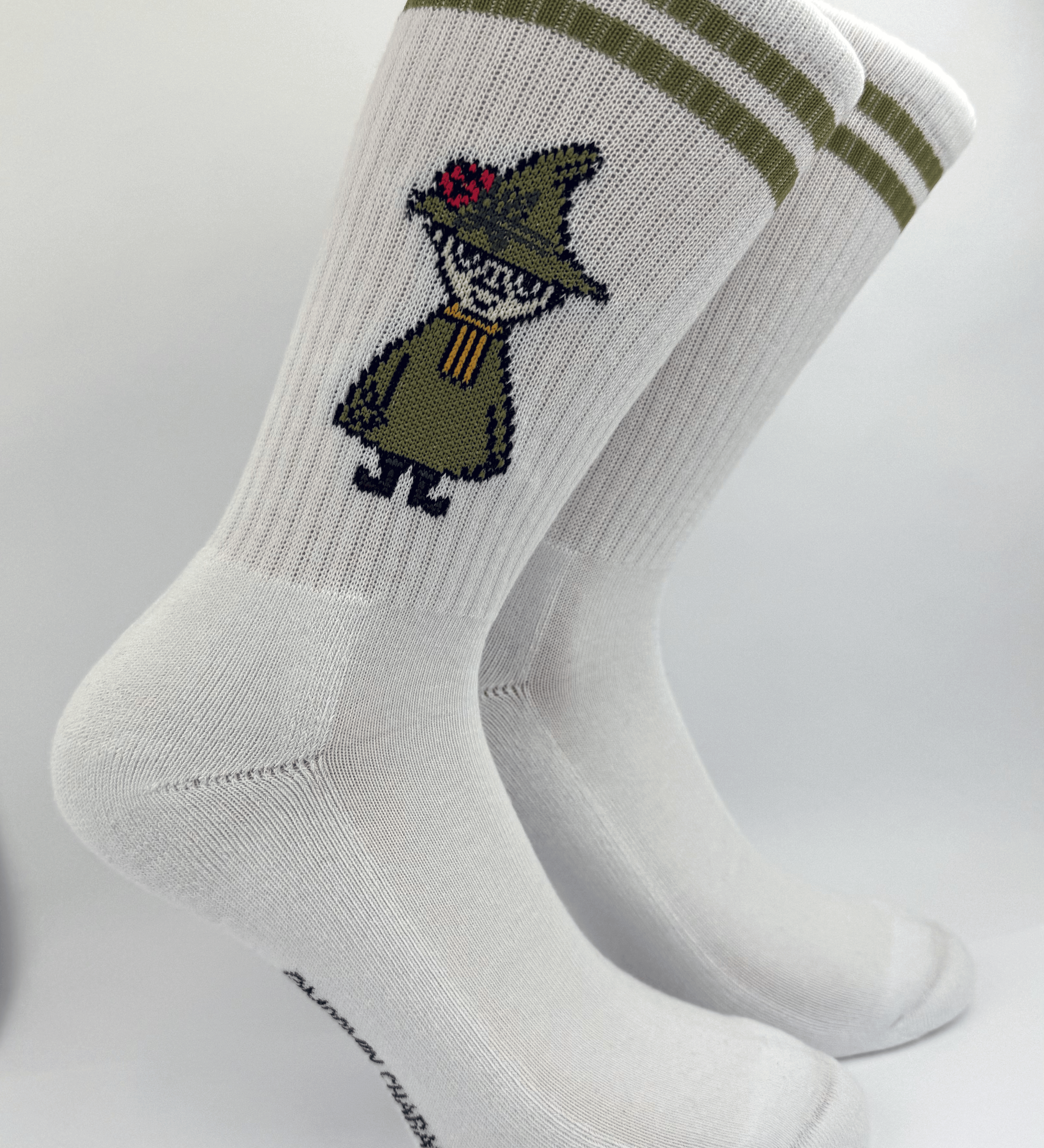 Moomin Socks Moomin Snufkin Tennis Crew Socks