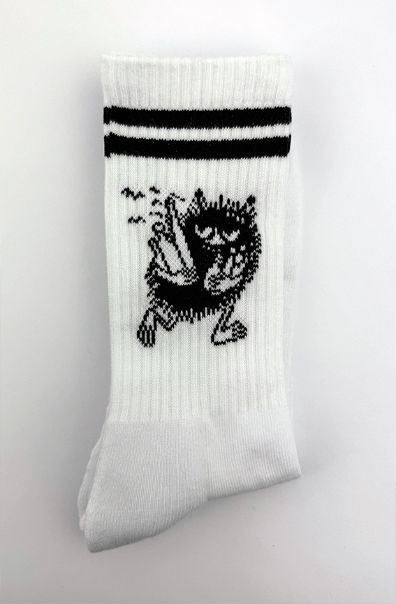 Moomin Socks Moomin Stinky Tennis Crew Socks