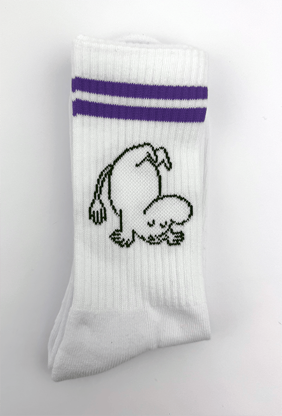 Moomin Socks Moomin Troll Tennis Crew Socks