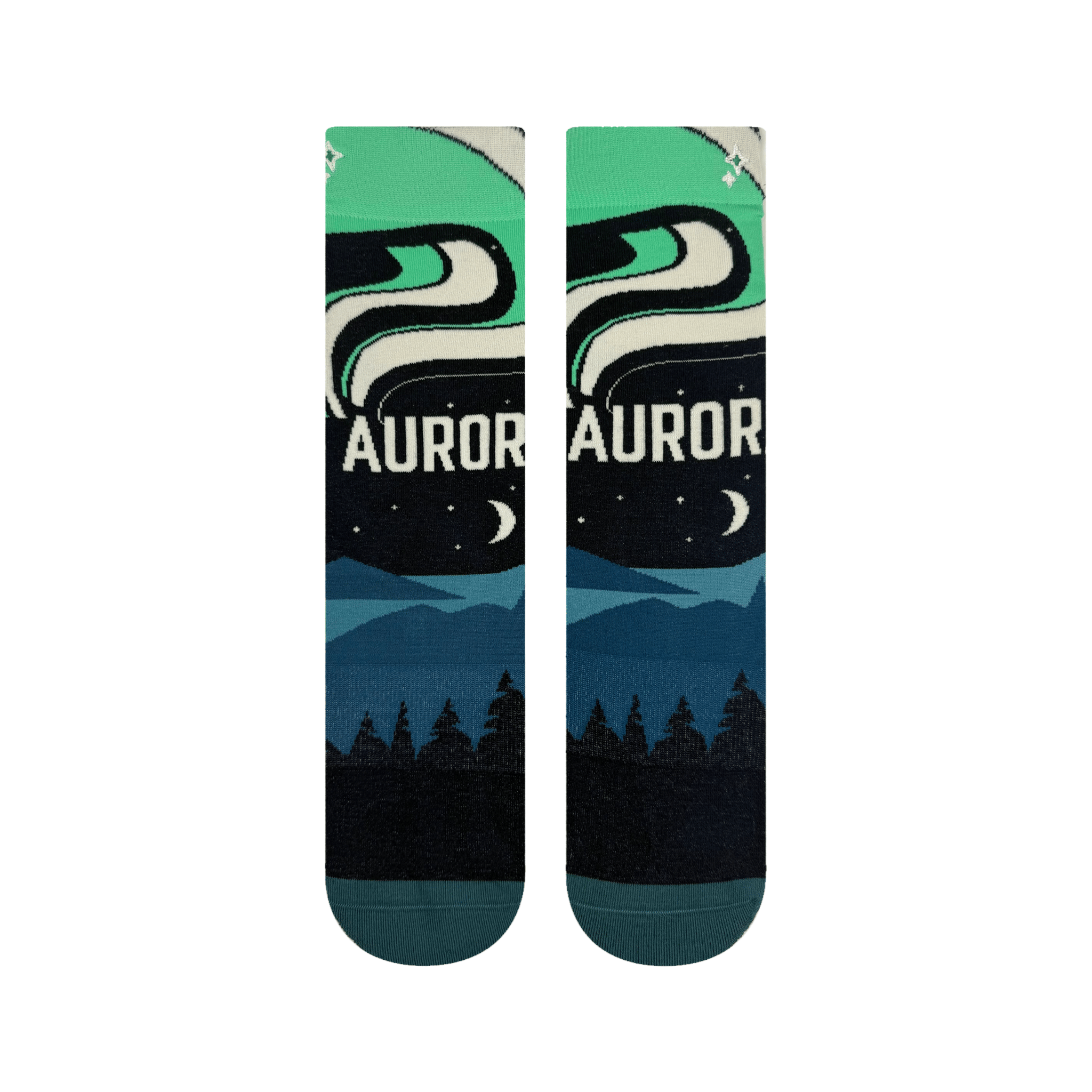 NVRLND Socks Aurora Premium Glow Socks Crew