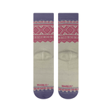 NVRLND Socks Marius February Sky Merino Wool Crew Socks