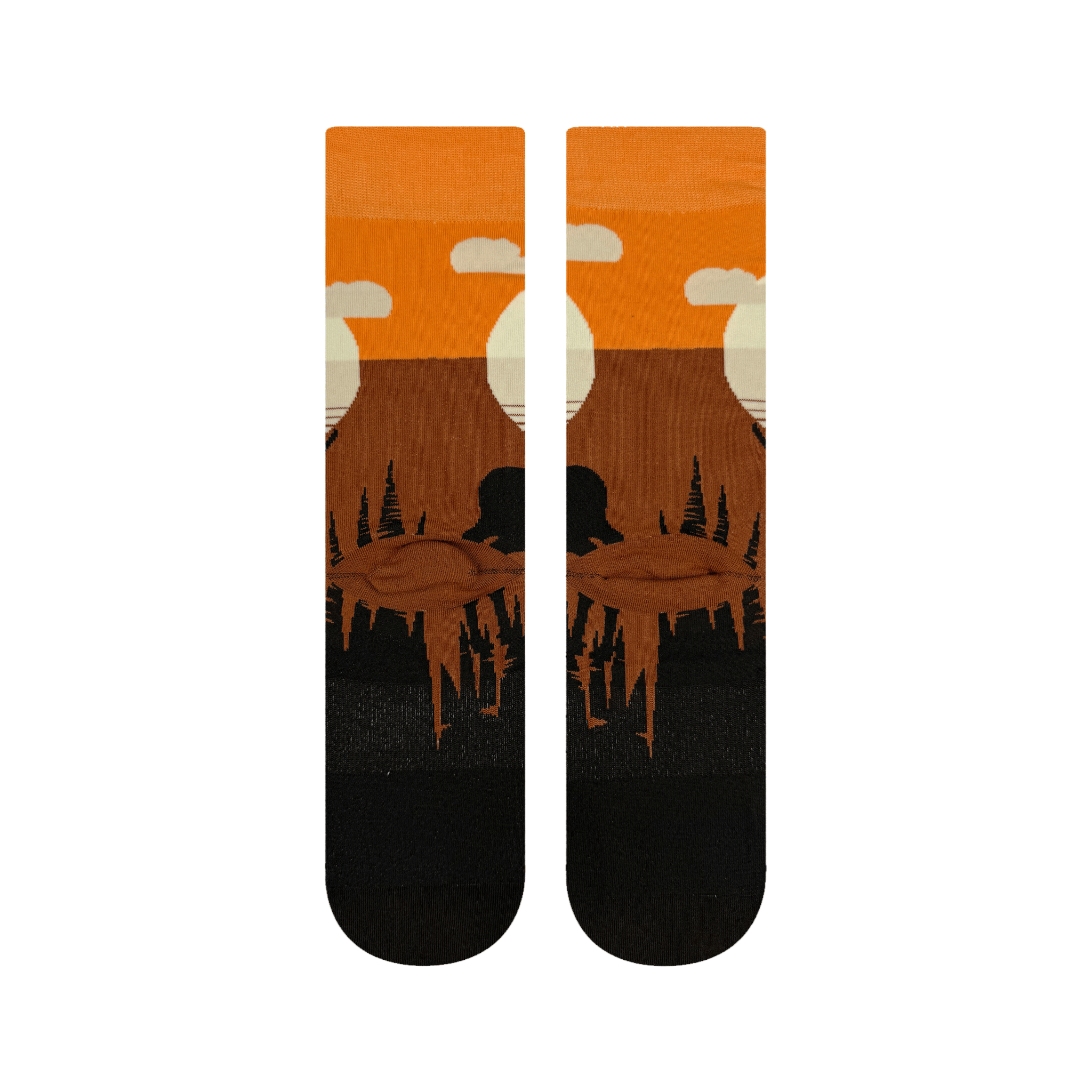 NVRLND Socks Sunset Moose Premium Socks Crew