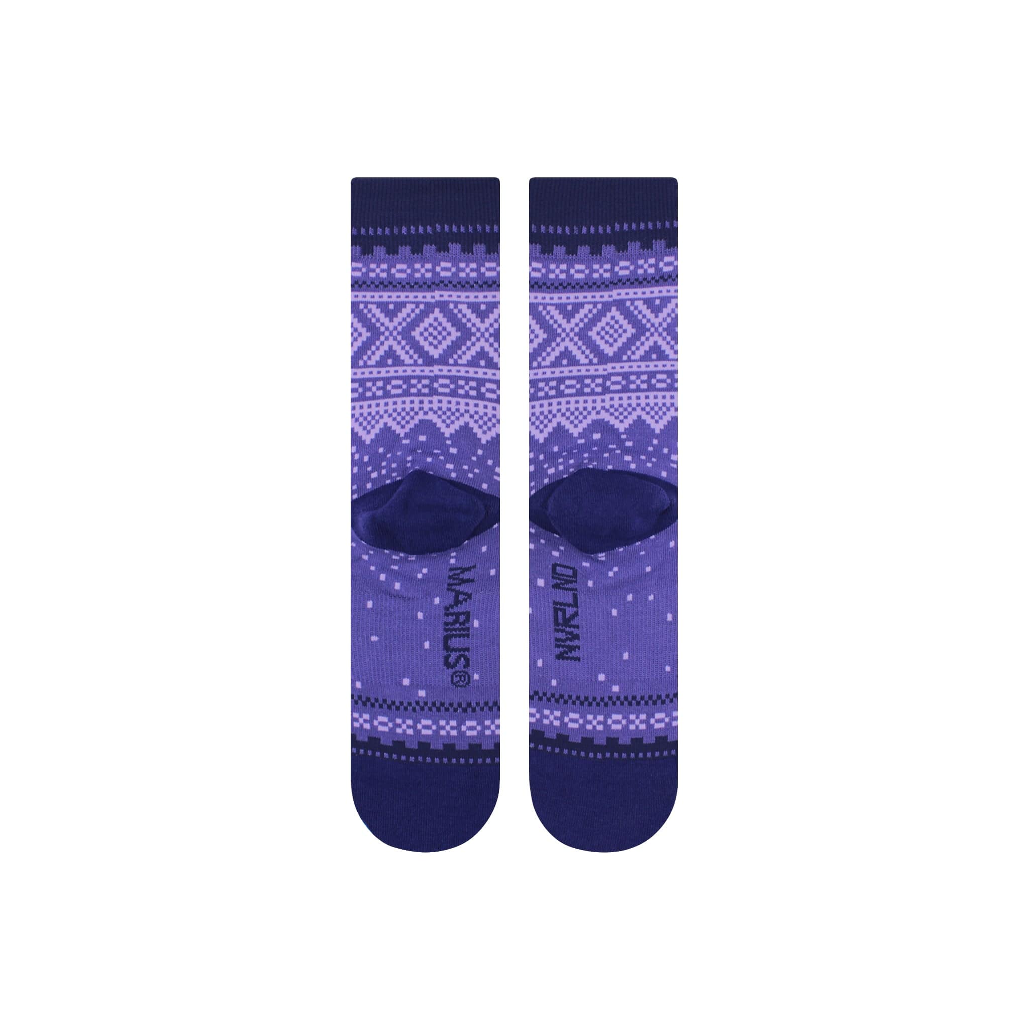 Marius Socks S/M Marius Grape Crew Socks