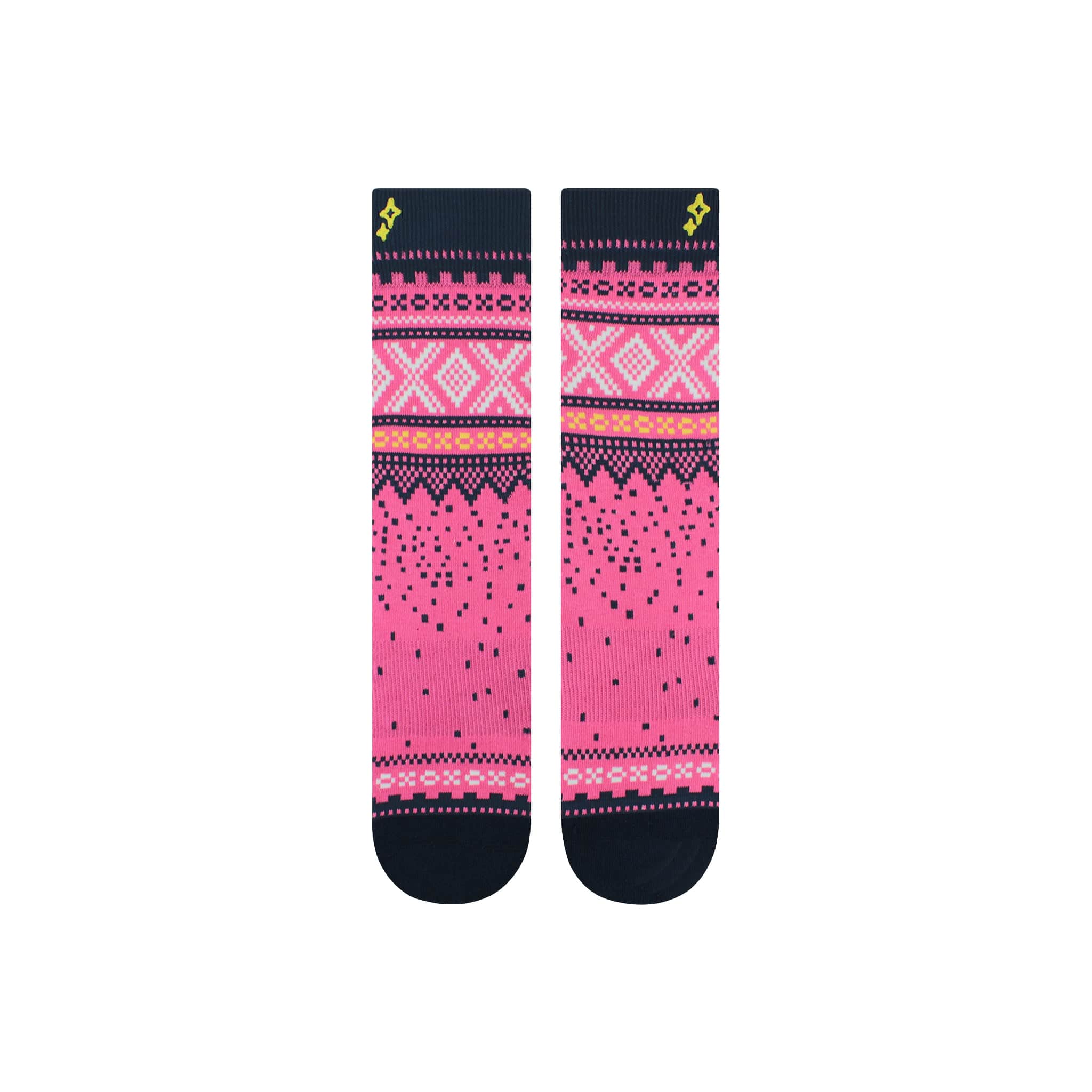 Marius Socks S/M Marius Pink Navy Crew Socks