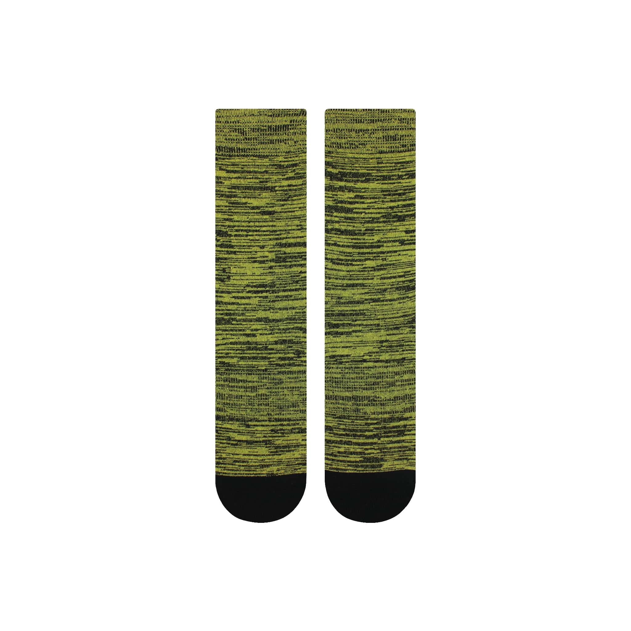 NVRLND Socks L/XL NVRLND Glitch Gold Crew Socks