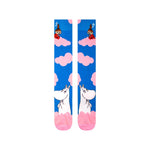 NVRLND Socks Moomin Clouds Knee-High Socks
