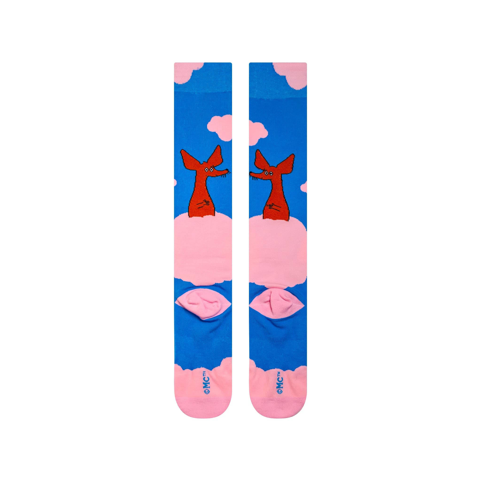 NVRLND Socks Moomin Clouds Knee-High Socks