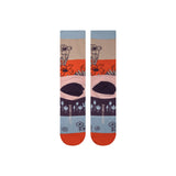 NVRLND Socks Moomin Little My Pattern Stripe Crew